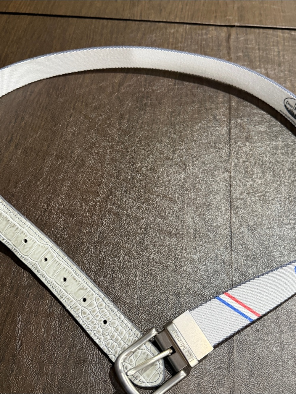 Patriotic Doc Murphy Gray Belt Indiana State in Red White Blue American Flag 44"